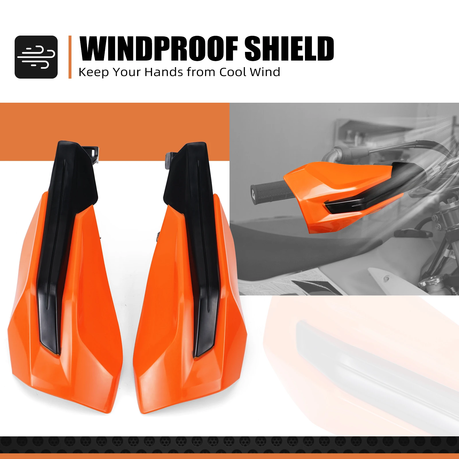 NICECNC For KTM EXC 300 TPI EXC 250 EXCF 350 EXC 450 SX 125 SXF 250 SXF 450 XCF 350 XCW 300 Six Days 2014-2023 Handlebar Guards - Image 4