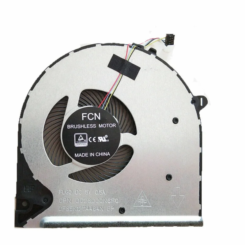 FOR HP 15t-dw200 15-dw2025cl 15-dw2025od 15-dw2037wm 15-dw2048nr CPU Cooling Fan