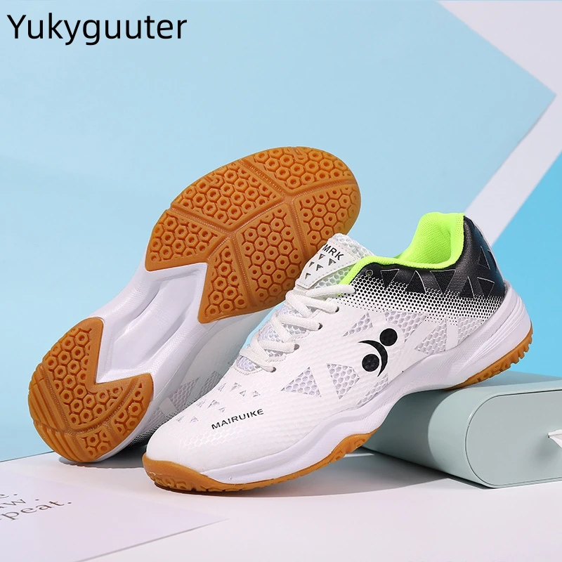 

New Professional Table Tennis Shoes Men Women Anti Slip Badmintons for Couples Light Weight Badminton Sneakers