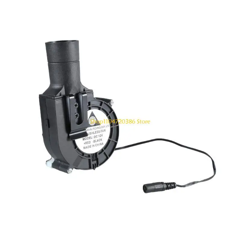 K0EA 5V USB 9733 Large Air Volumes Turbines Air Outlet Blower Adjustable Speed Fan for Camping Quick Charcoal Starters