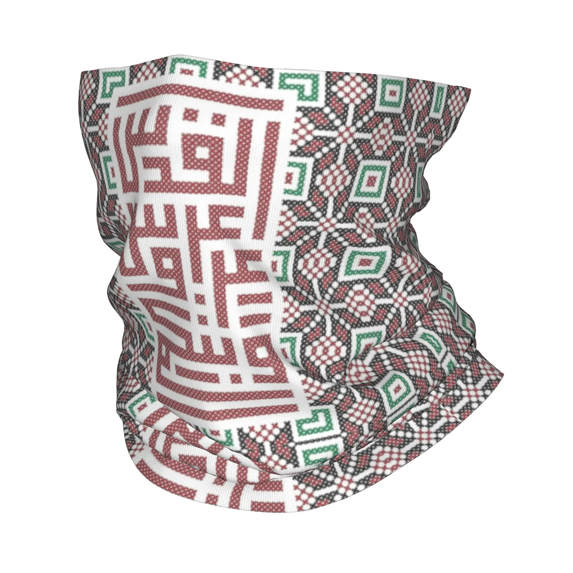 

Arabic Calligraphy Keffiyeh Bandana Neck Cover Printed Wrap Scarf Multifunctional Headwear Fishing Unisex Adult Breathable