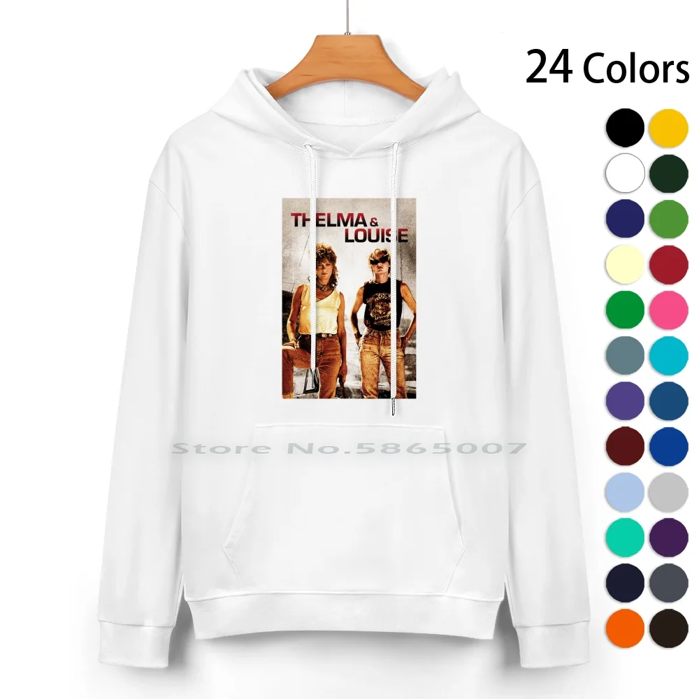 Thelma And Louise Pure Cotton Hoodie Sweater 24 Colors Thelma Louise Thelma And Louise Womens Girls Girl Power Old Movie