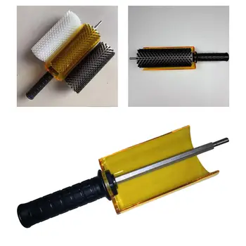 ฝาครอบแปรงสกี ฝาครอบแปรงหมุน อุปกรณ์แปรงสกี สโนว์บอร์ดแว็กซ์ แปรงลูกกลิ้งไฟฟ้า ฝาครอบป้องกัน ด้ามจับ