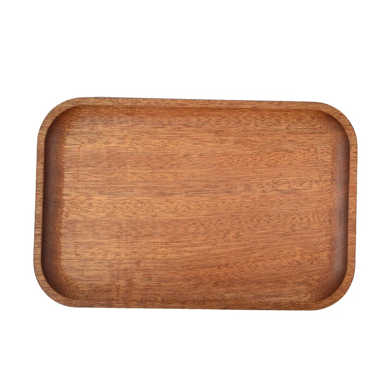 Square Collectible Tobacco Rolling Tray, Wood Storage Tray, Smoking Accessories