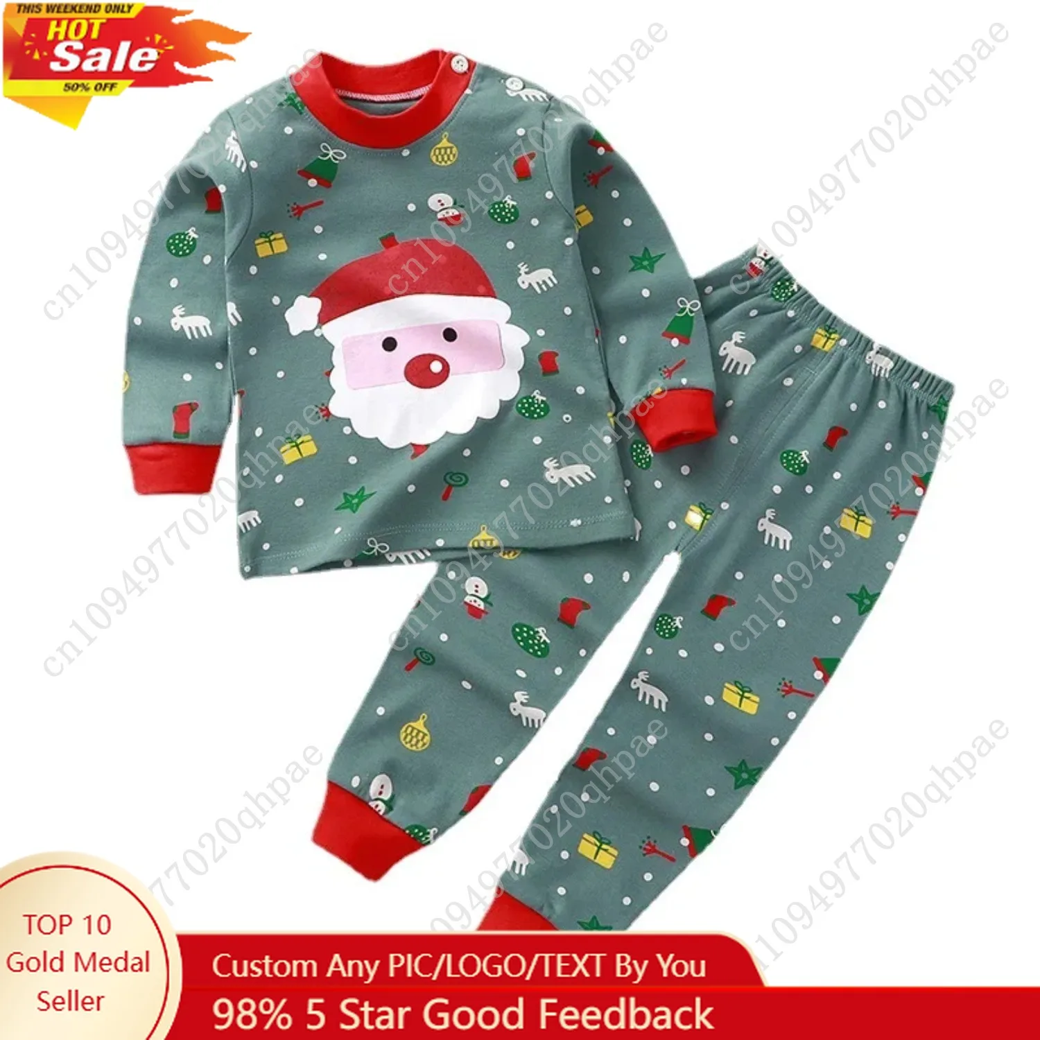 

Boys Girls Pajamas Pyjama Kids Halloween Christmas Pajama Sets Toddler Sleepwear Children Nightwear Long Sleeve Winter Pjs
