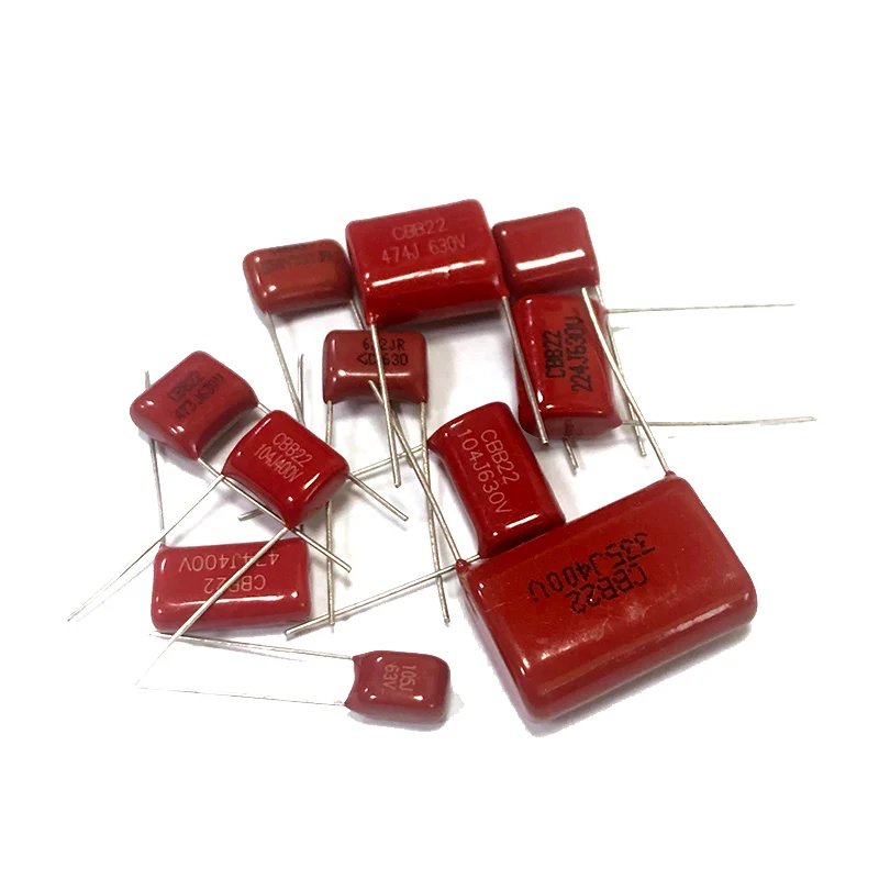 10pcs Cbb Polypropylene Film Capacitor 1250v 103j 183j 222j 392j 472j 562j 682j