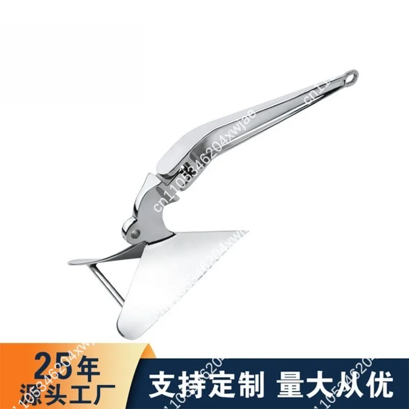 Plow Anchor Multi-Size 316 Stainless Steel High Holding Power Yacht Marine Hardware