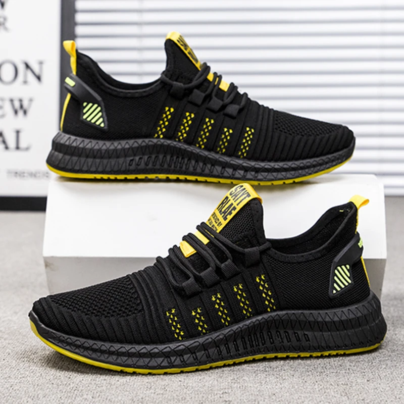 Hot Sale Mens Sneakers Mens Sports Shoes Fashion Non-Slip Soft Sole Air Running Shoes Man All-match Casual Shoes Zapatillas