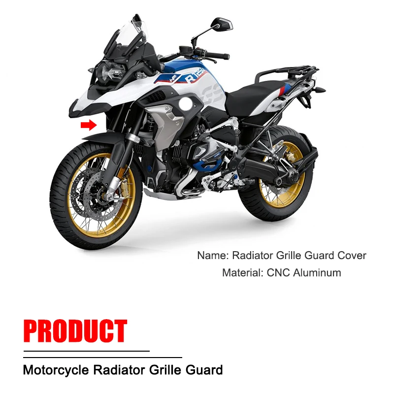 ل BMW R1250GS R 1250 GS Adventure الحصري TE Rallye 2019 2020 2021 دراجة نارية شبكة المبرد غطاء حماية Protector2028 #2