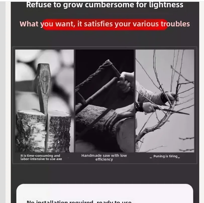 เลื่อยไฟฟ้าขนาดเล็ก 110V/220V เลื่อยมือถือไร้สายสำหรับบ้านกลางแจ้งตัดไม้แบตเตอรี่ลิเธียมขับเคลื่อน EDE