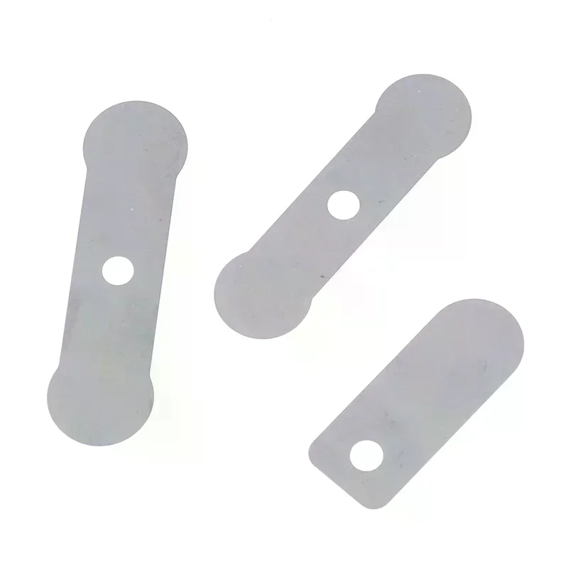 For 10pcs Air Compressor Valve Plates Aluminum Sheet Silver Silent Oil Free Machine Plate High Quality Material