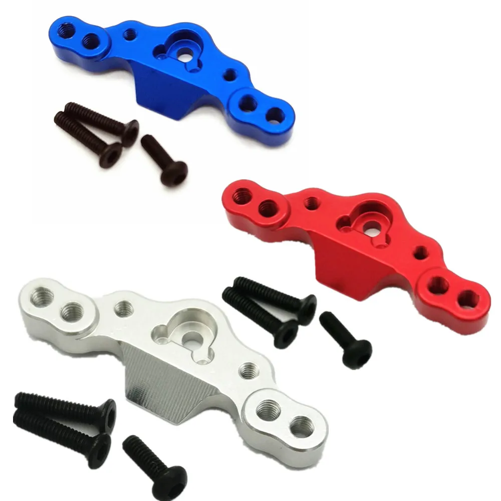 Aluminum Front Camber Block Front Upper Arm Tie Rod Mount for Losi 1/18 Mini-T 2.0 Mini-B LOS214005