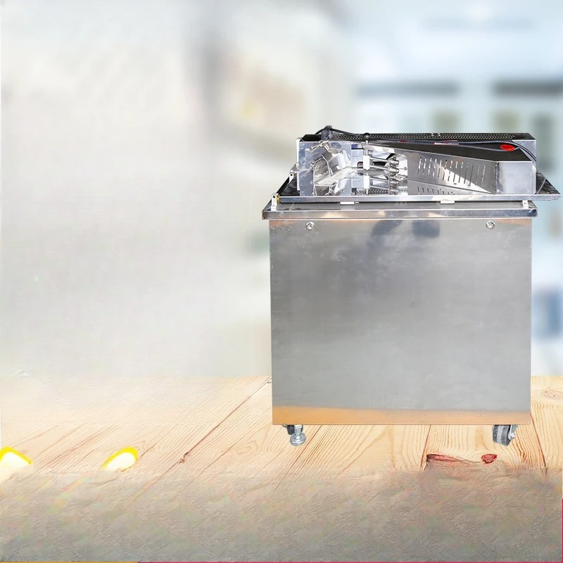 Bevel cutting baking slicer, baguette slicer