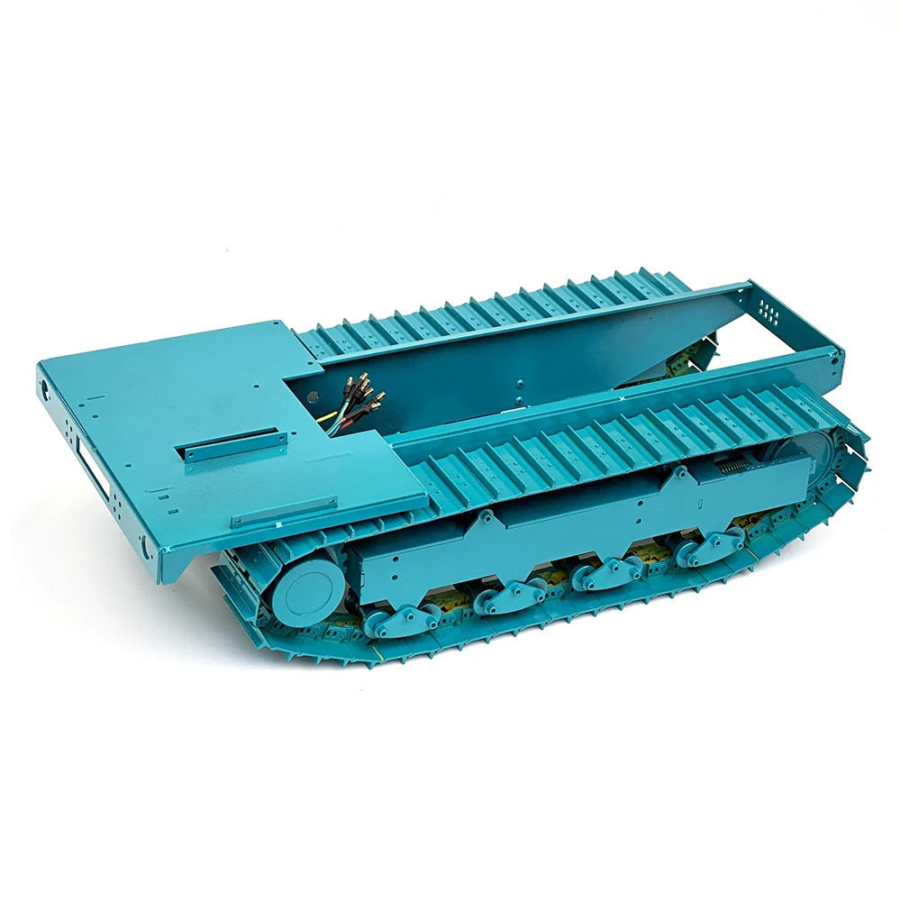 Metal Chassis 3S Brushless Planetary Power Suitable for 1/14 Hydraulic Excavator Crawler Chassis Model Toy