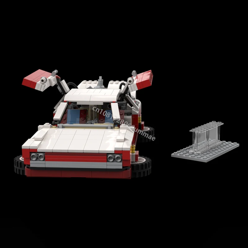 In Stock MOC Back to the Future II - DeLorean Time Machine Building Blocks 10220 T1 Camper Van Modified Bricks Cars DIY Toy Gift