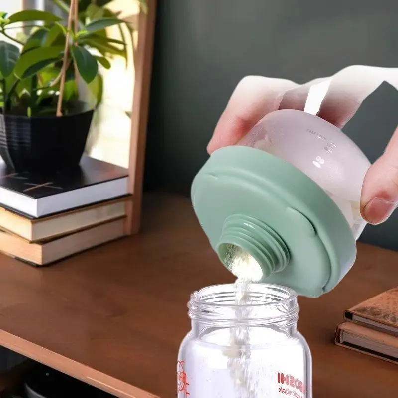 

Детский контейнер Портативный контейнер для хранения детского питания Размер рисовых хлопьев Герметичный и влагостойкий отсек