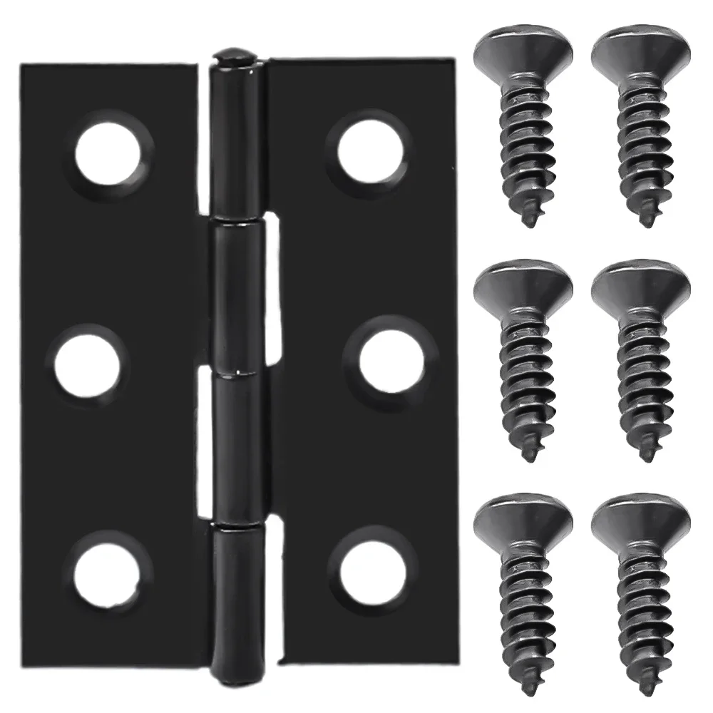 Door Windows Hinge Stainless Steel Butt Hinges Cabinet Drawer Furniture Hinges Mounting Plate Fixing Brackets Home Repair Tools