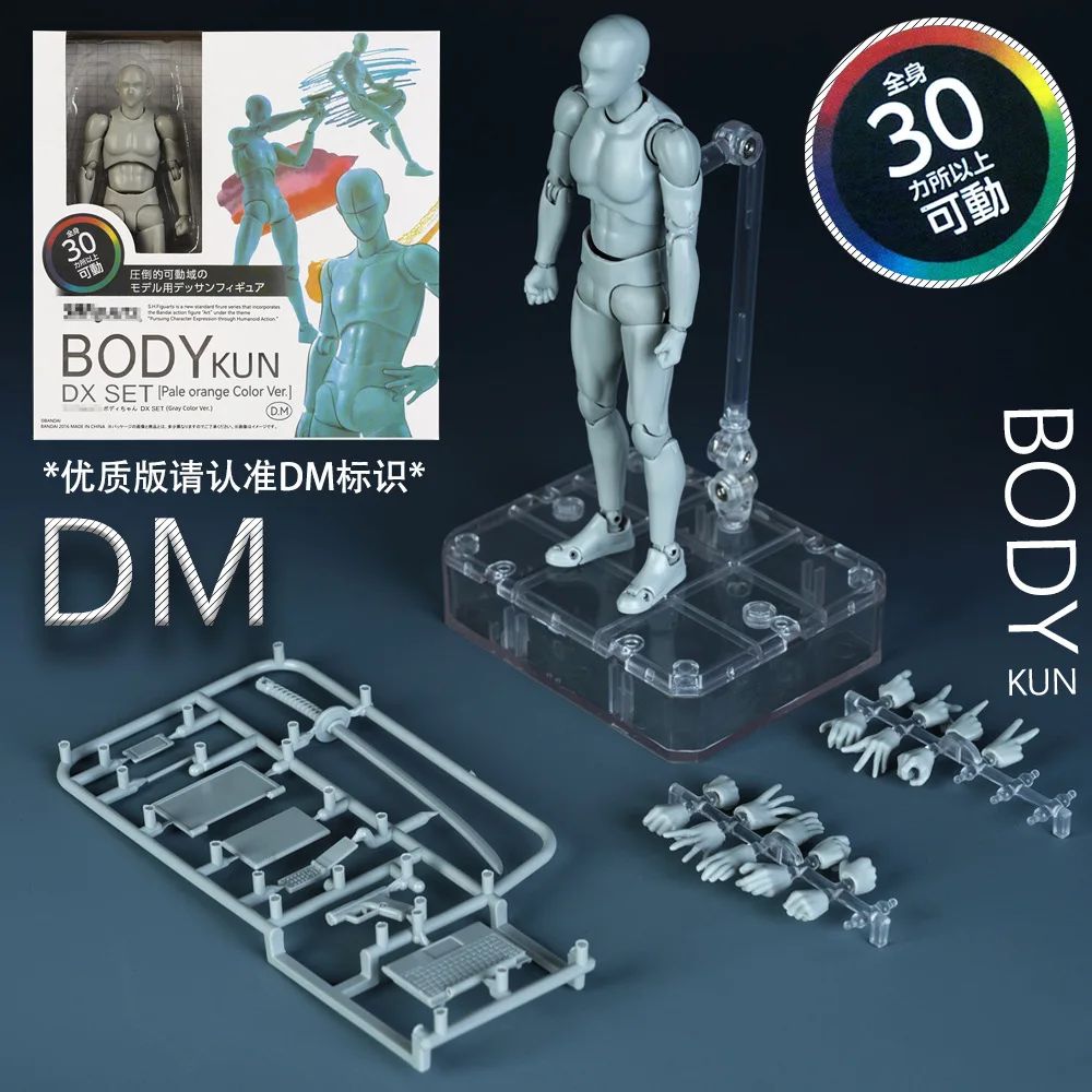 Sketch Draw Male Female Movable Body Kun Body Chan Joint Pain Anime Figure Shf Action Figure Toy Model Draw Mannequin