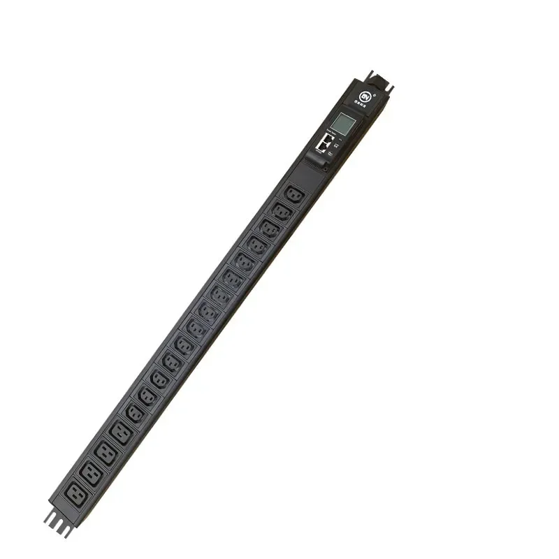 Stable Quality Smart PDU 1.5U 32A RS485 IEC320 C13 14 Way C19 4 Way PDU For Network Cabinet