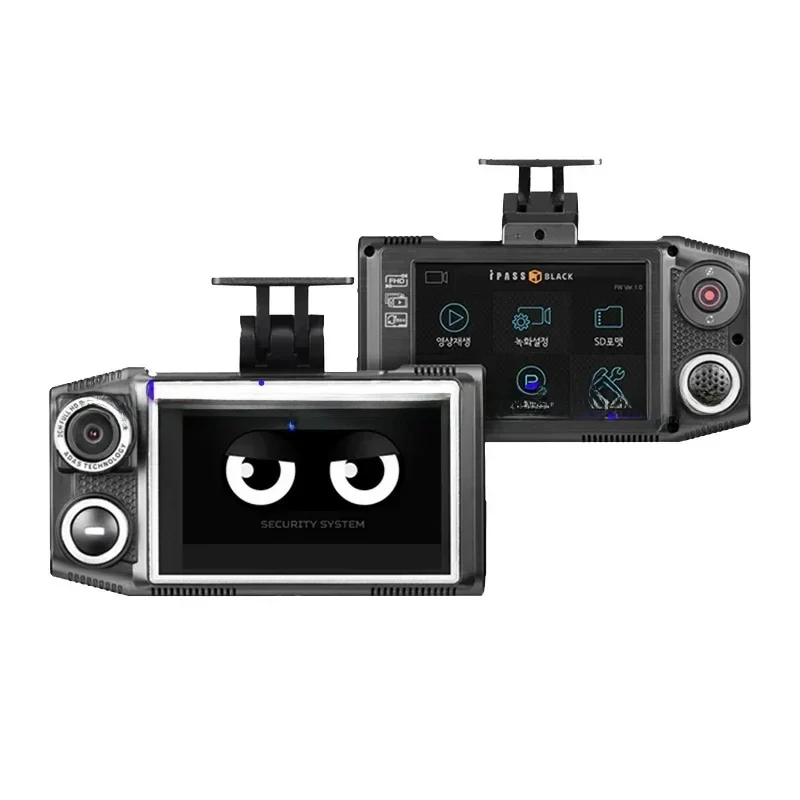 Itronics Itb 7000Plus Cam مسجل خلفي للكاميرا الأمامية والخلفية المزدوجة مع GPS لوقوف السيارات 24H #1