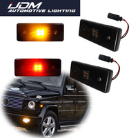 For Mercedes W463 G-Class G550 G63 G65 AMG 2015-2018 Car LED Front / Rear Bumper Side Marker Turn Signal Lights Parking Lights