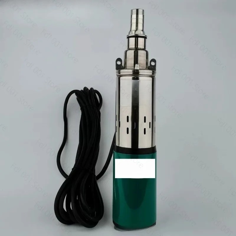 12V DC Solar Pump 24V Deep Well Submersible Irrigation Garden Family Agriculture DC Screw Pump