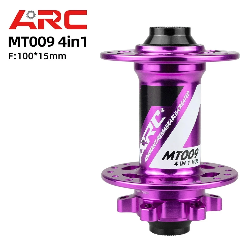 ARC MT009 4 IN 1 QR Boost Front Hub,28/32/36 Holes,100*9 100*15 110*15mm MTB Bike Mountain Biycle Front Hubs,Cycling Parts