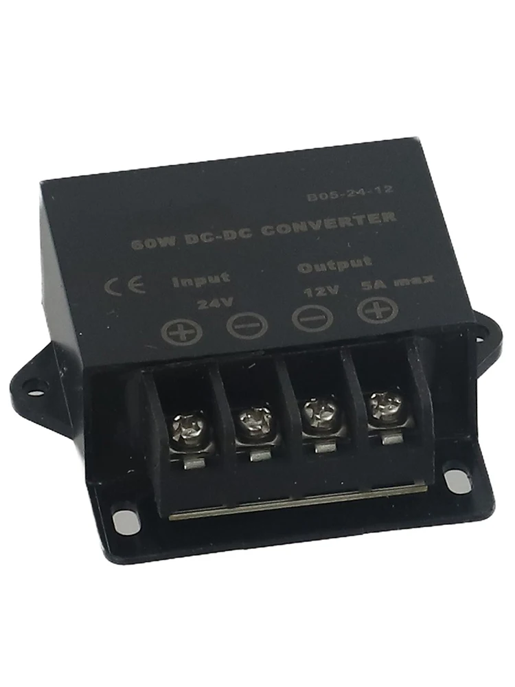 

Voltage Regulator DC Converter Power Reliable 5A 60W Accessories B05-24-12 DC 24V To DC 12V Spare Parts Step Down
