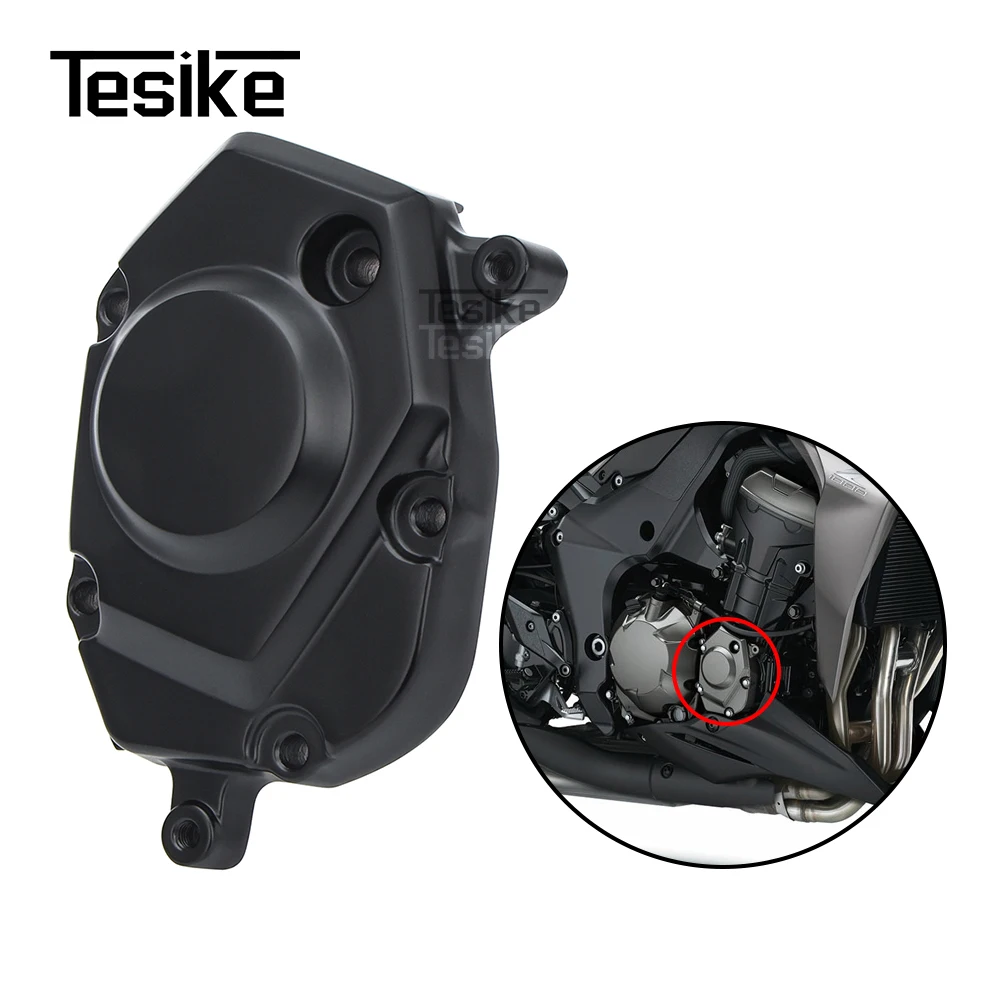 Engine Cover Trigger Cover Distributor Cap For Kawasaki Z1000 Z1000R Z1000SX 2010-2022 Stator Cover Crank Case Side Cover