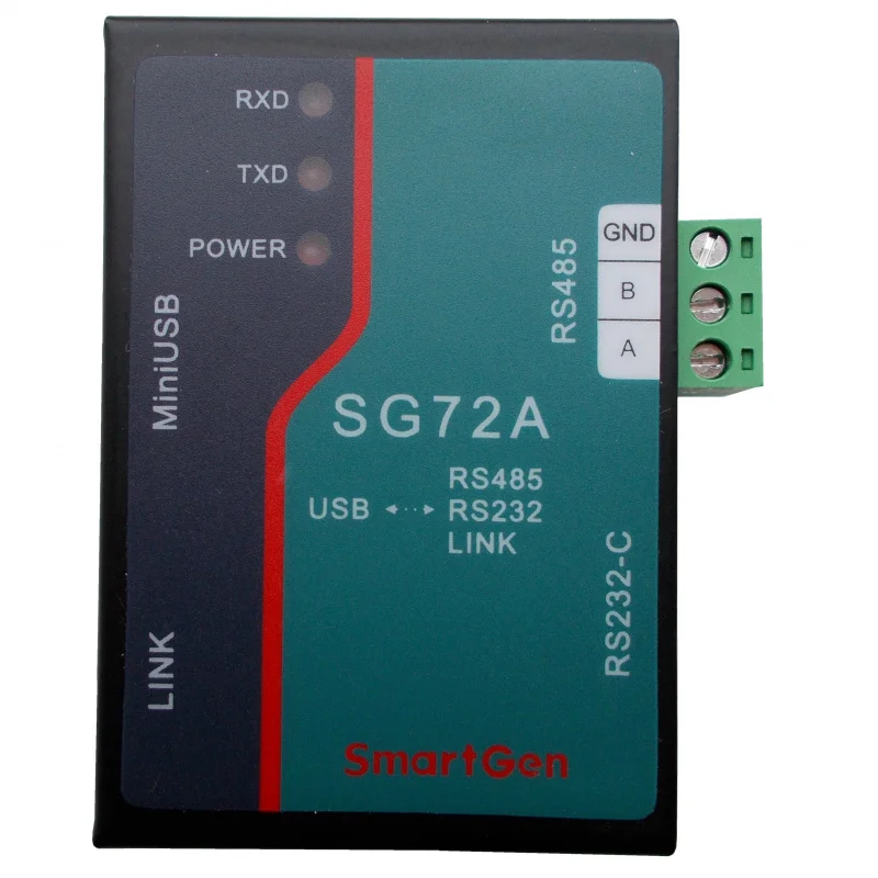 

SG72A Smartgen Communication Module PC Adaptor (USB-RS232,RS485,Link) combustion engine Excavator parts