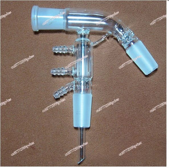 Glass, micro-distiller, grinding mouth distillation connection pipe, fractionation head, vertical thorn, distillation equipment