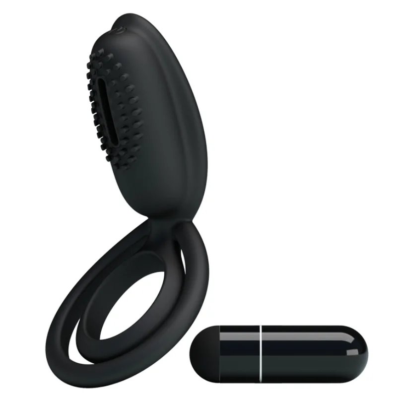 

Silicone Vibration Cock Ring Clitoris Vibrator Clitoral Stimulator Delay Ejaculation Male Masturbator Sex Toys for Couple