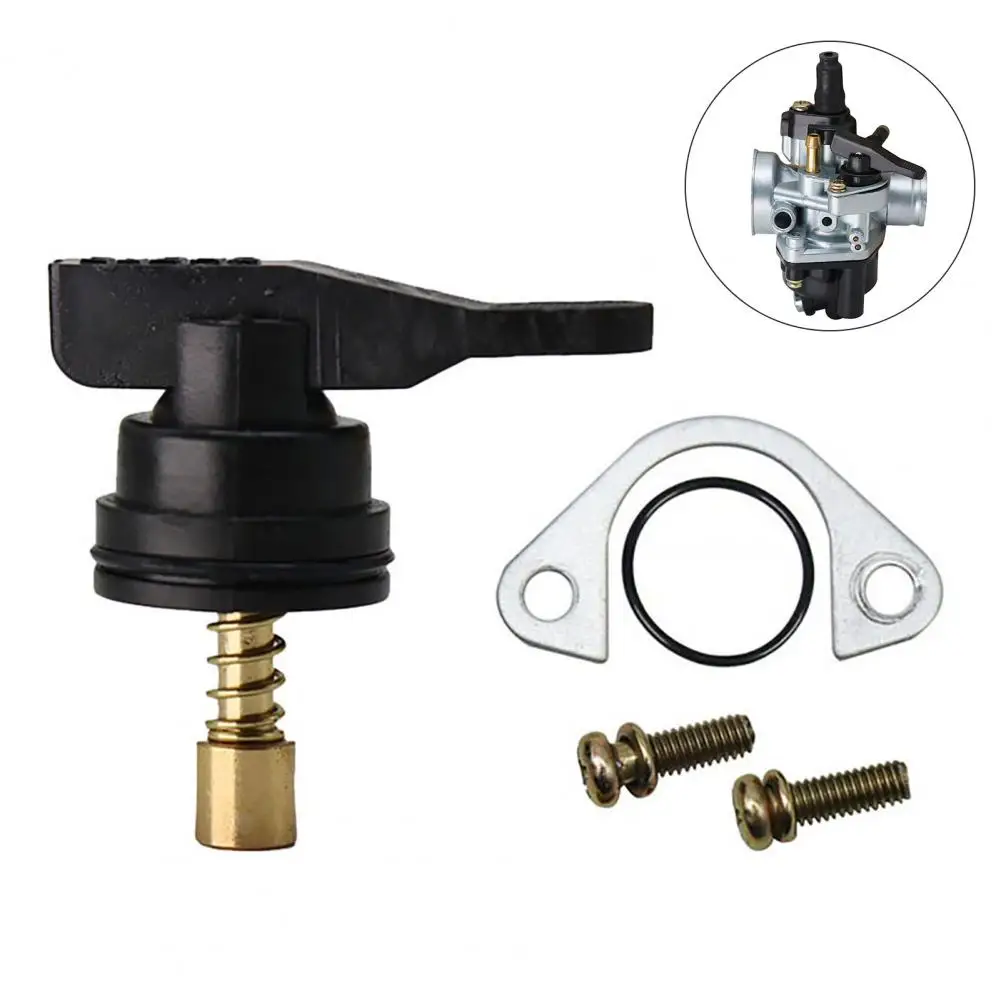 Temperature-resistant  Strong Carburetor Switch Kit Replacement Black Motorbike Carburetor Switch Sturdy