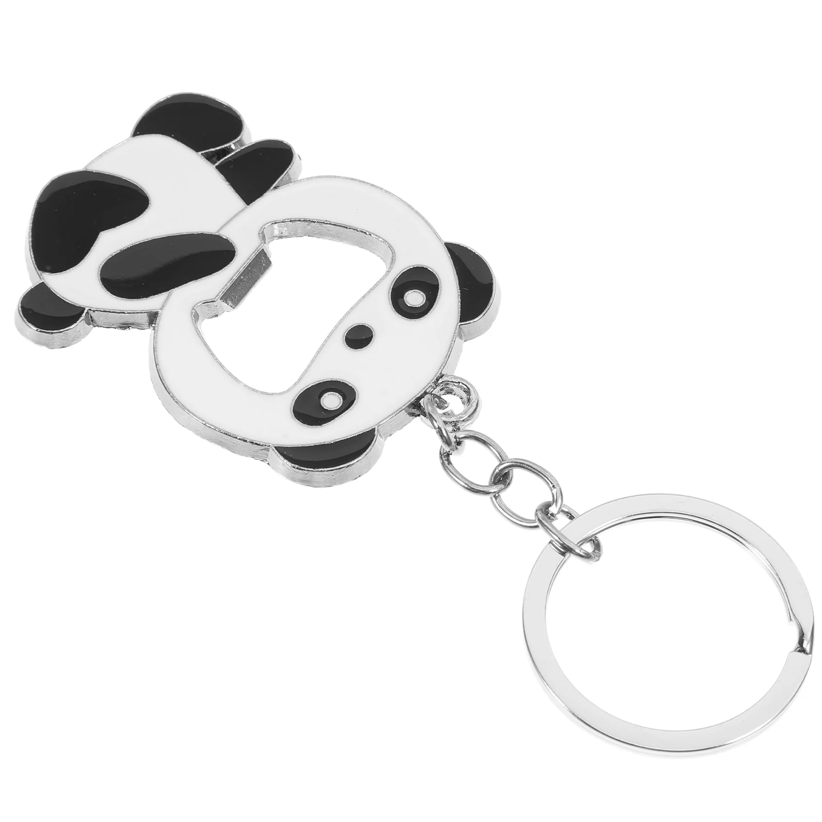 Panda Miss Man Wallet Keychain Card Bottle Opener Corkscrew Sine Bulk Cute for Women Ring