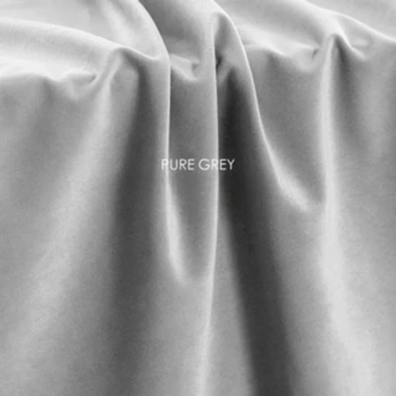 

French Light Luxury Belgian Velvet Curtain for Living Room Bedroom Balcon Blackout Curtain Tulle Window Apartment White Tulle