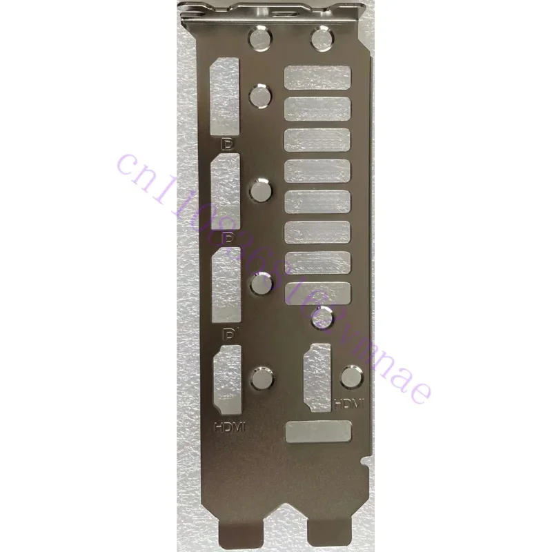 H I/O IO Shield for ASUS RTX-3090-O24G-GAMING Video Card Backplate Panel