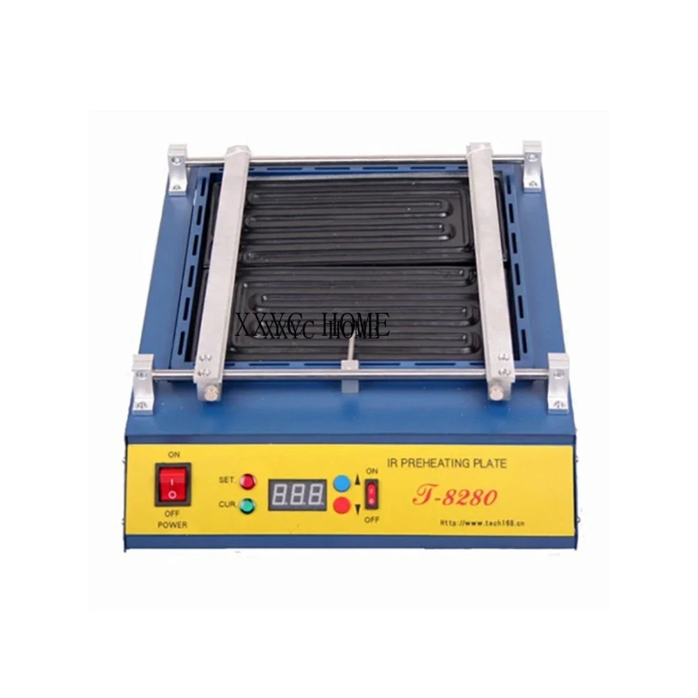 

220V or 110V Puhui T8280 PCB Preheater IR Preheating Plate T-8280 IR-Preheating Oven 0-450degree Celsius Solder Repair