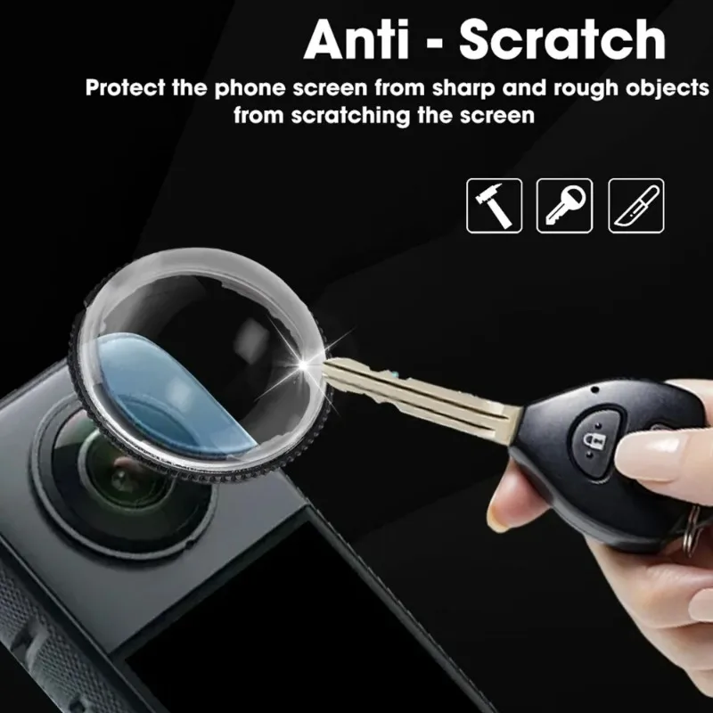 5 in 1 Screen Protector Kit for Insta360 X5 Rotating Lens Camera Protector HD Anti-scratch Protector for Insta 360X5 Accessories