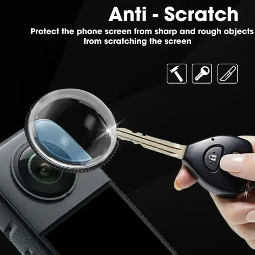 Imagen 2 del producto Kit de Protector de pantalla 5 en 1 para Insta360 X5, Protector de cámara con lente giratoria, Protector HD antiarañazos para accesorios Insta 360X5