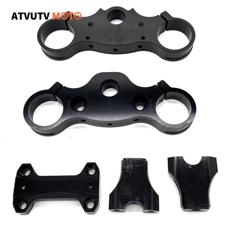 

45/48 мм передняя вилка мотоцикла с ЧПУ, амортизатор, верхняя нижняя соединительная пластина для Apollo CRF XR TTR Dirt Pit Bike