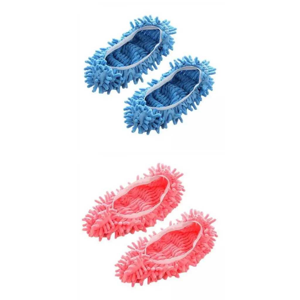4 Pieces Mop Slipper for Bathroom Office Hotel Floor Cleaning