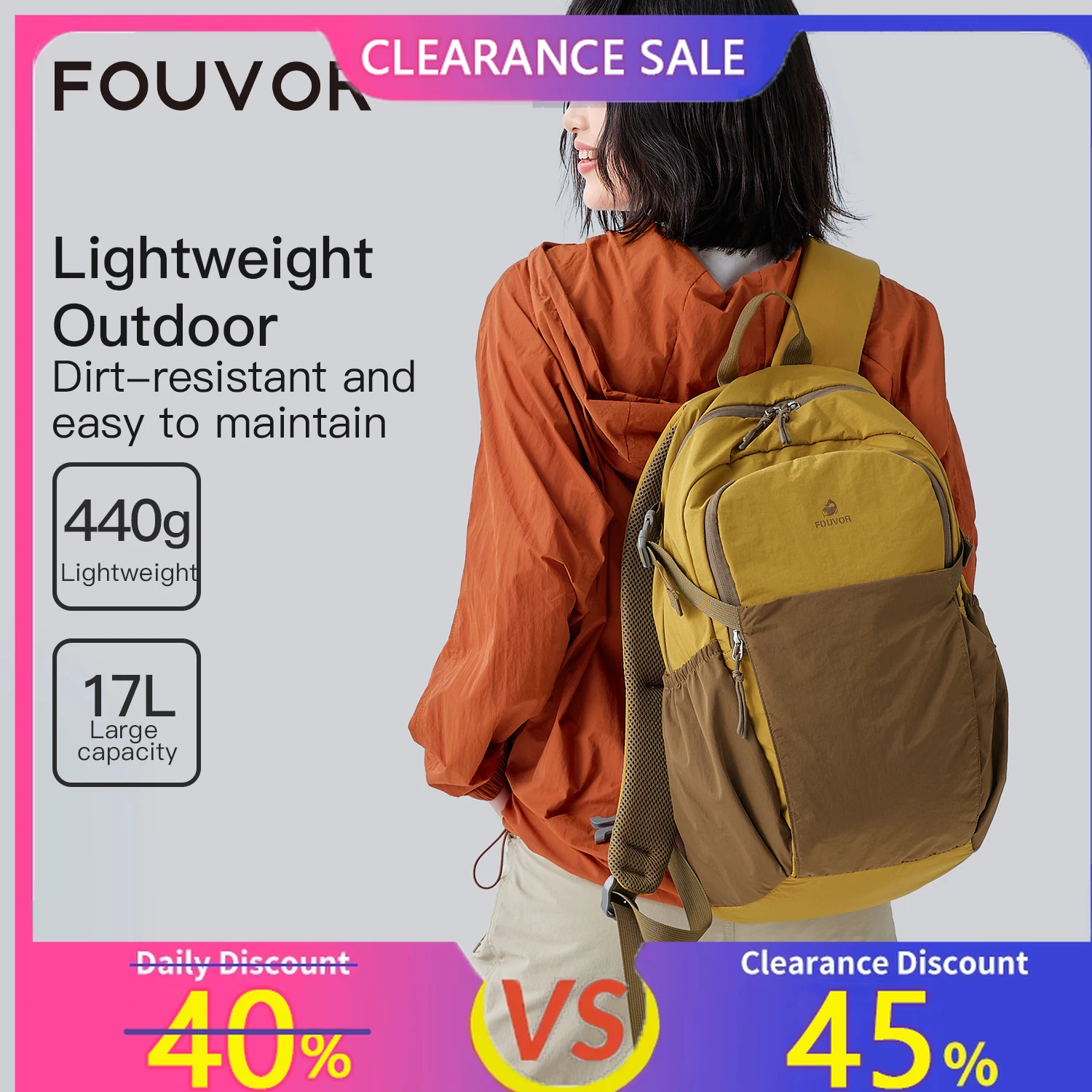 

Fouvor Women's Backpack Fashion Travel Airplane Cabin Backpack Nylon Casual Sports College School Backpacks Female Bags 3068-03