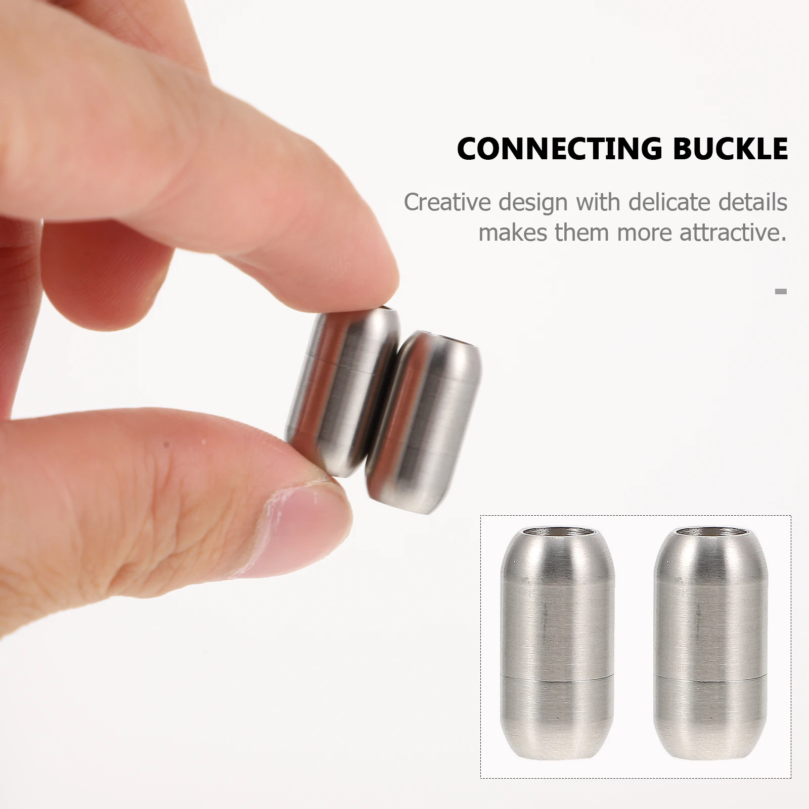 

2 Pcs Bracelet Cable Accessories DIY Buckle Making Tool Jewelry Clasps Buckles for Connectors Accessory