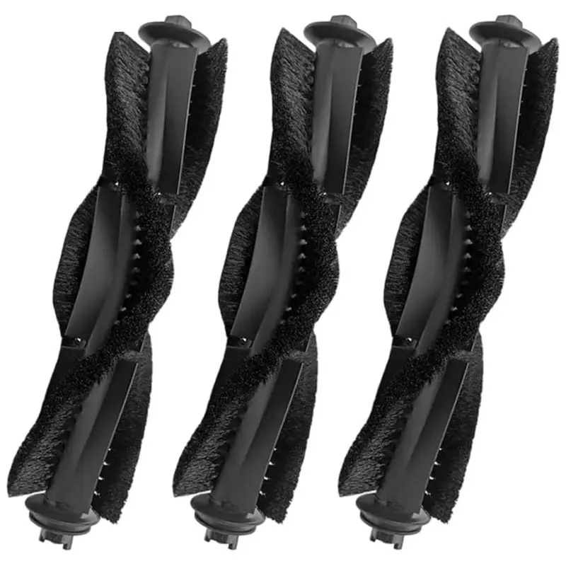 BAAM-Escobilla de repuesto principal (3 piezas) para aspiradoras robóticas ILIFE V20/Vyzzle D10, piezas para Laresar L10/Lydsto R1D Edge