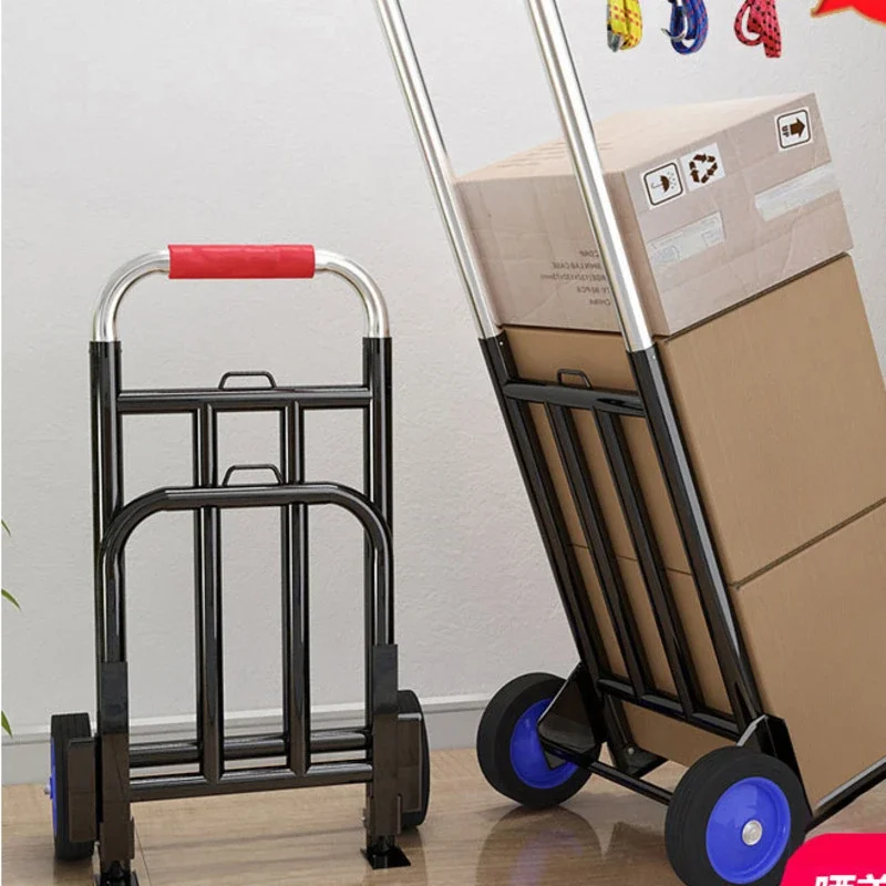 Folding and retractable trolley for home shopping compression-resistant and wear-resistant luggage carrying King shopping trail