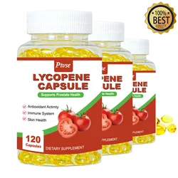 Ptvse Tomato Extract Lycopene Capsules for Men Health Prostate and Urinary Tract Health Hair Growth Men Only