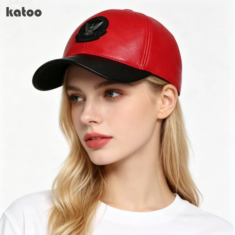 cappellini-da-baseball-coreani-in-vera-pelle-con-coda-di-cavallo-per-uomo-donna-giovanili-con-aquila-stile-hip-hop-per-il-tempo-libero