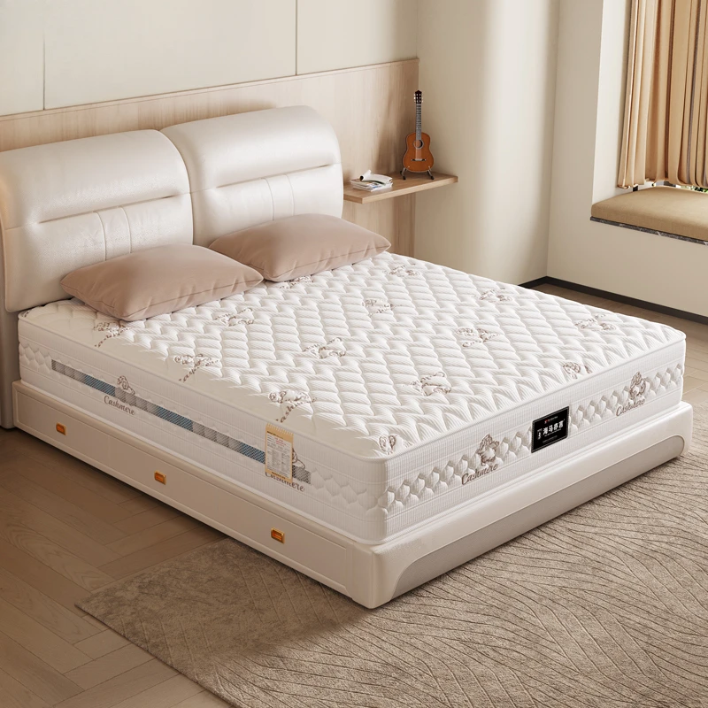 Quality Double Mattresses Spring Sleeping Natural White Mattresses Memory Designer Colchon Matrimonial Bedroom Furniture