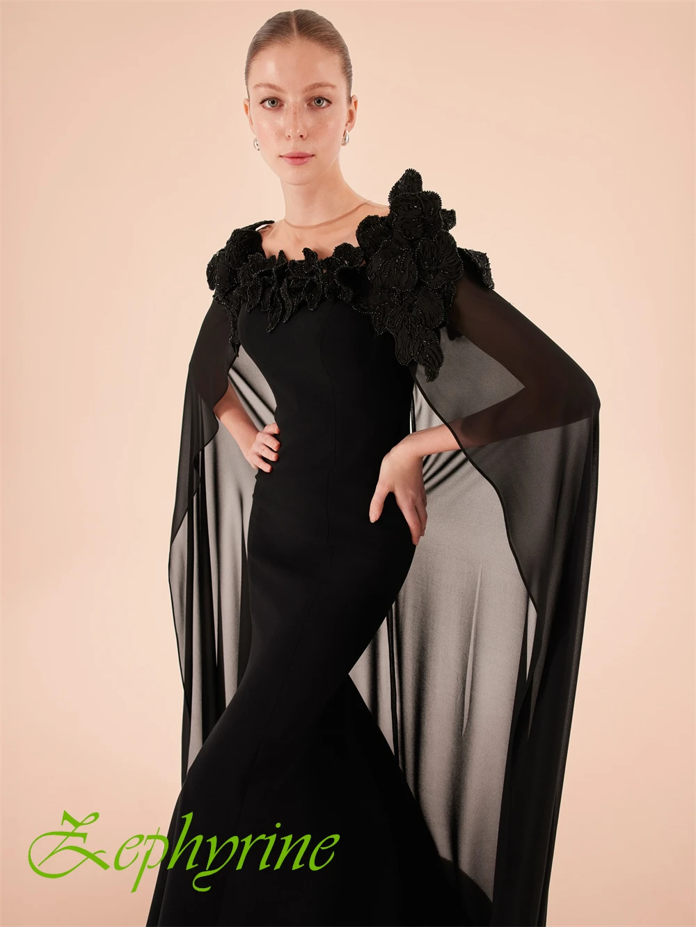 Robe de soirée sirène en Jersey, personnalisée, exquise, de luxe, avec perles, robes de bal en cristal scintillant, pour occasions spéciales