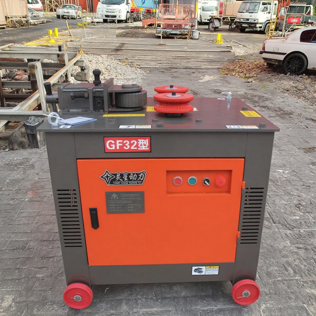 

Б/у станок для гибки арматуры: новый, для строительной индустрии, для углеродистой стали – включает редуктор, ПЛК, двигатель для гибки стальных прутков и хомутов, а также для гибки дуг.